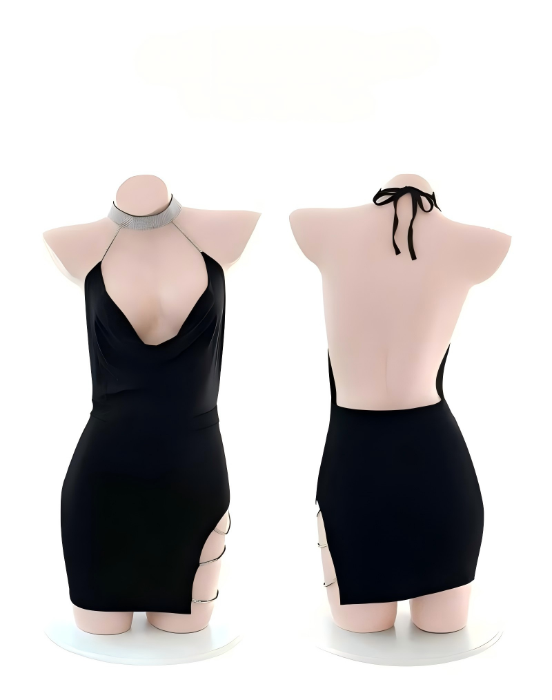 Lace Dress - Sexy, strapless, plus-size lingerie, sexy uniform