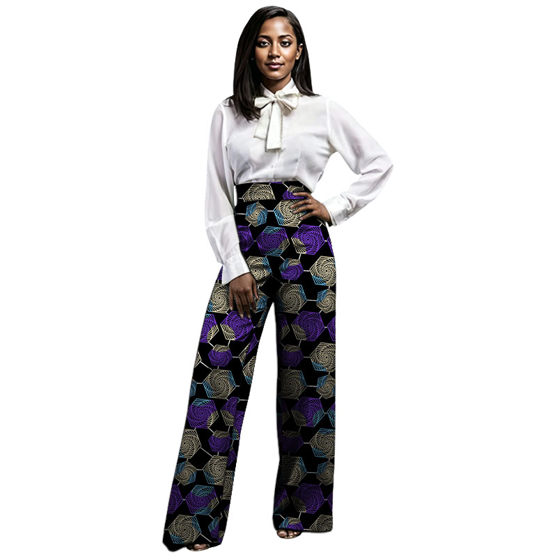 Tailored Trouser Wide - Vintage dames losse broeken met wijde