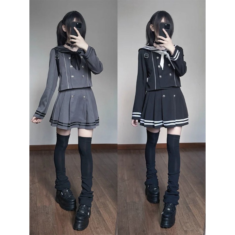 Formal Skirt - Japanse Subcultuur Retro Cosplay Kostuum Sailor