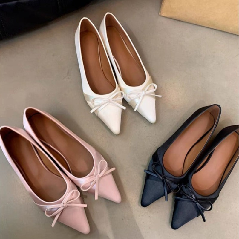 Womens Heels - Zomerse Nieuwe Stijl Chiffon Mode Zoete