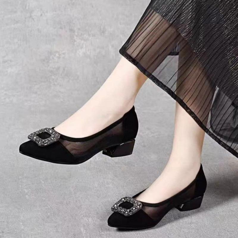 Womens Heels - Elegante pumps met spitse neus en