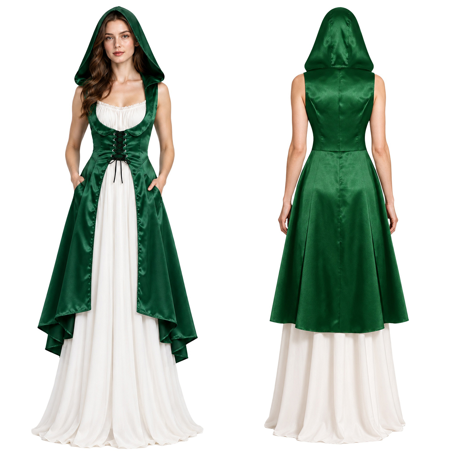 Dames Middeleeuwse Renaissance - Lace Dress recensie en prijs
