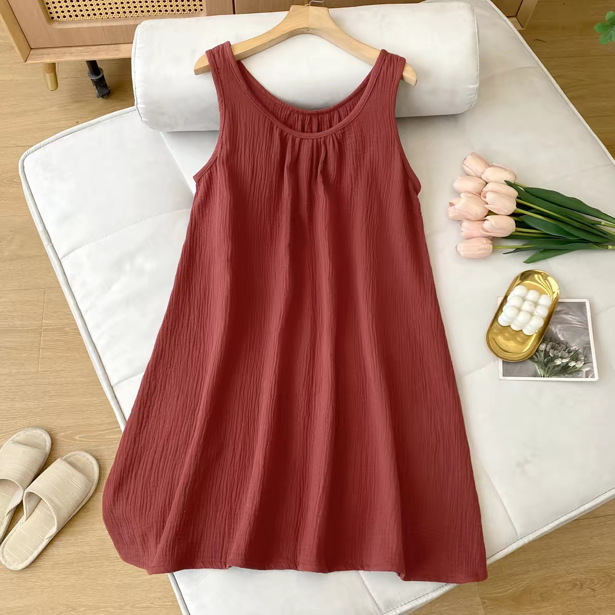Zomerse casual dames tankjurk  - Midi Dress recensie en prijs