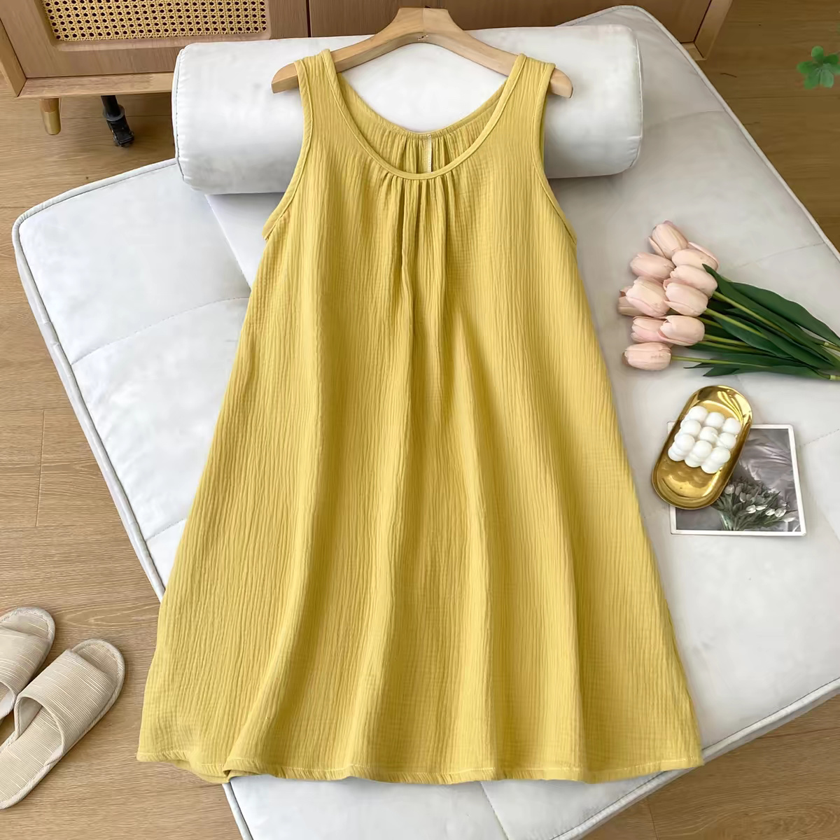 Zomerse casual dames tankjurk  - Midi Dress recensie en prijs