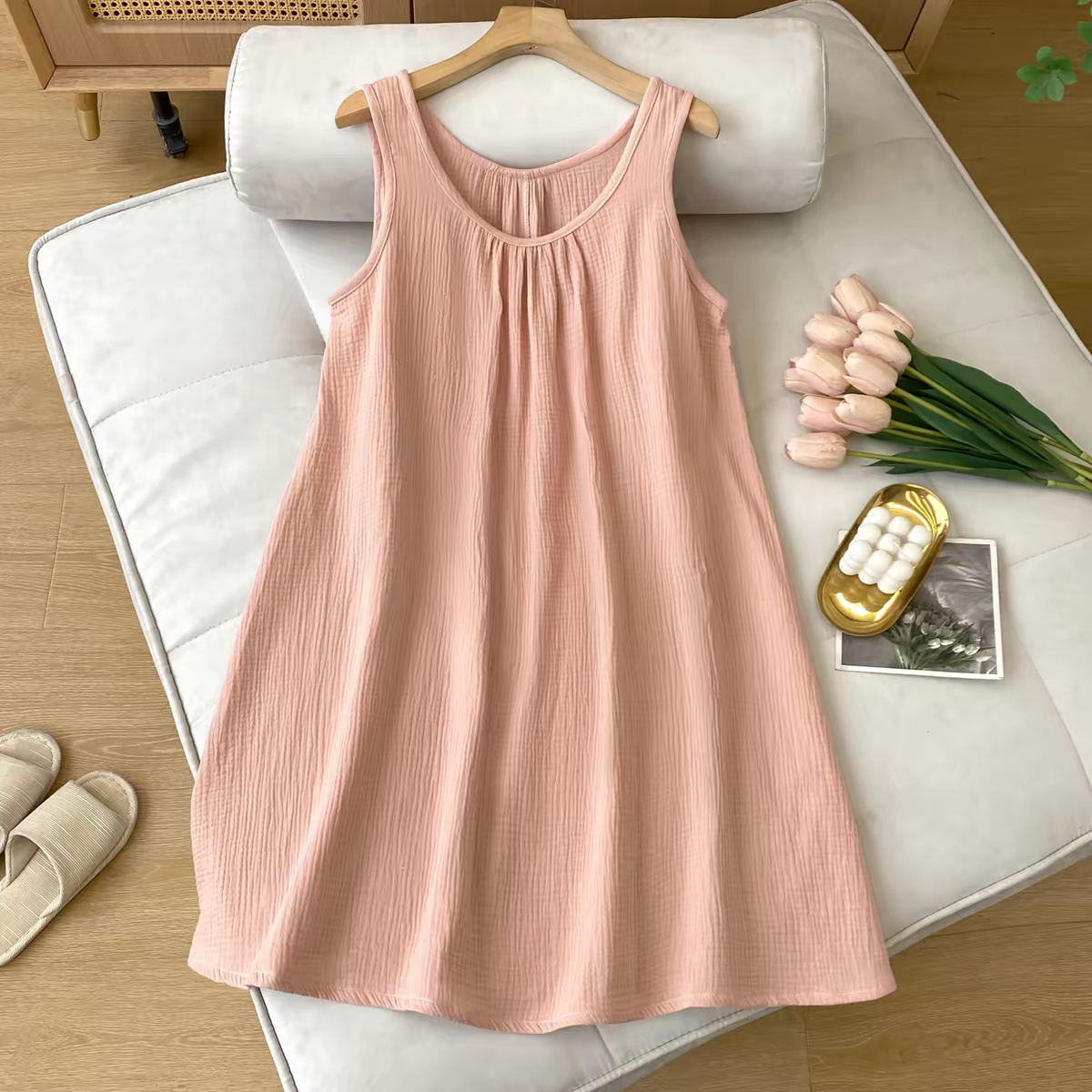 Zomerse casual dames tankjurk  - Midi Dress recensie en prijs