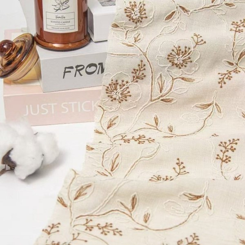 Geborduurde tule kantbies stof - Lace Dress recensie en prijs