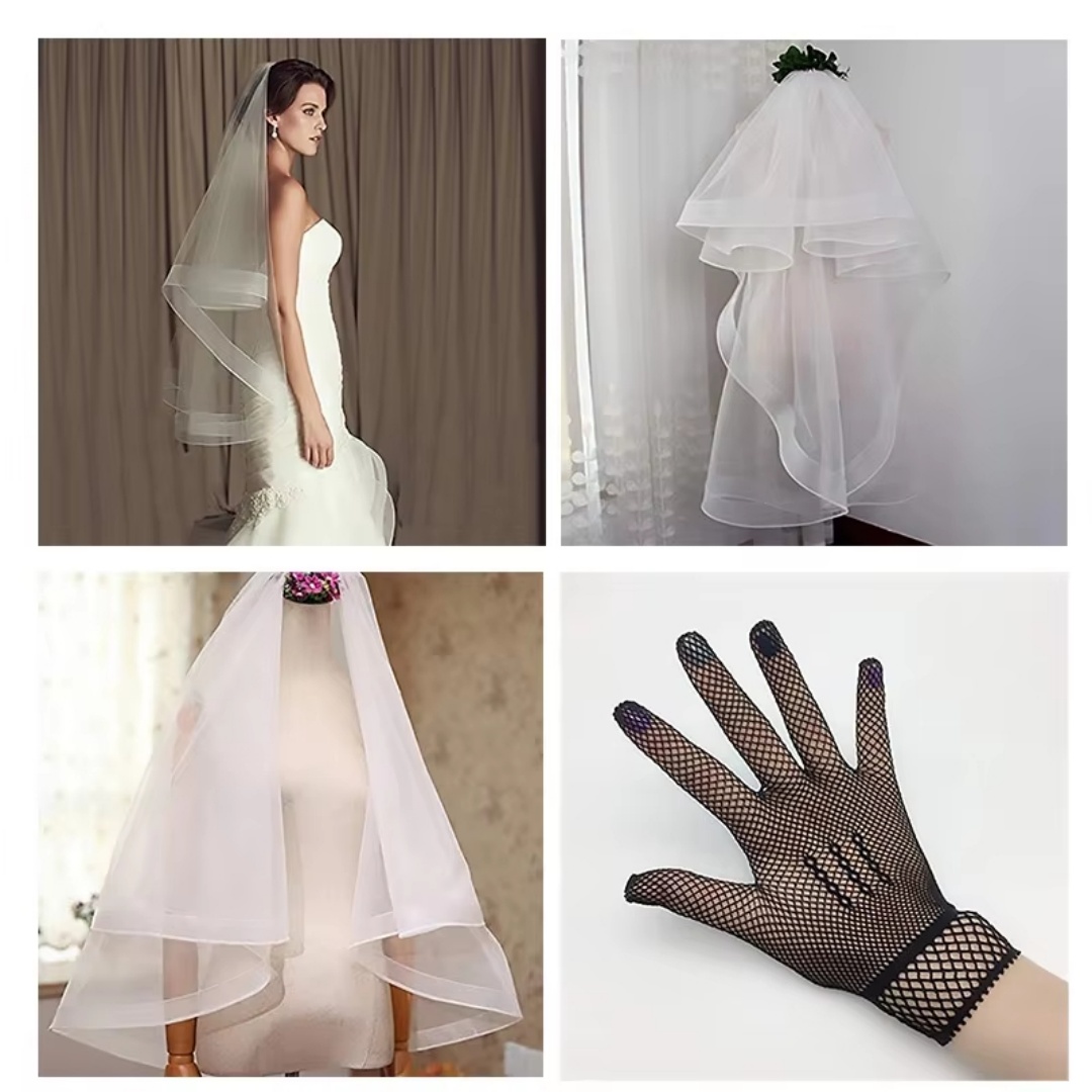 Diverse kleuren rekbaar paarde - Wedding Dress recensie en prijs