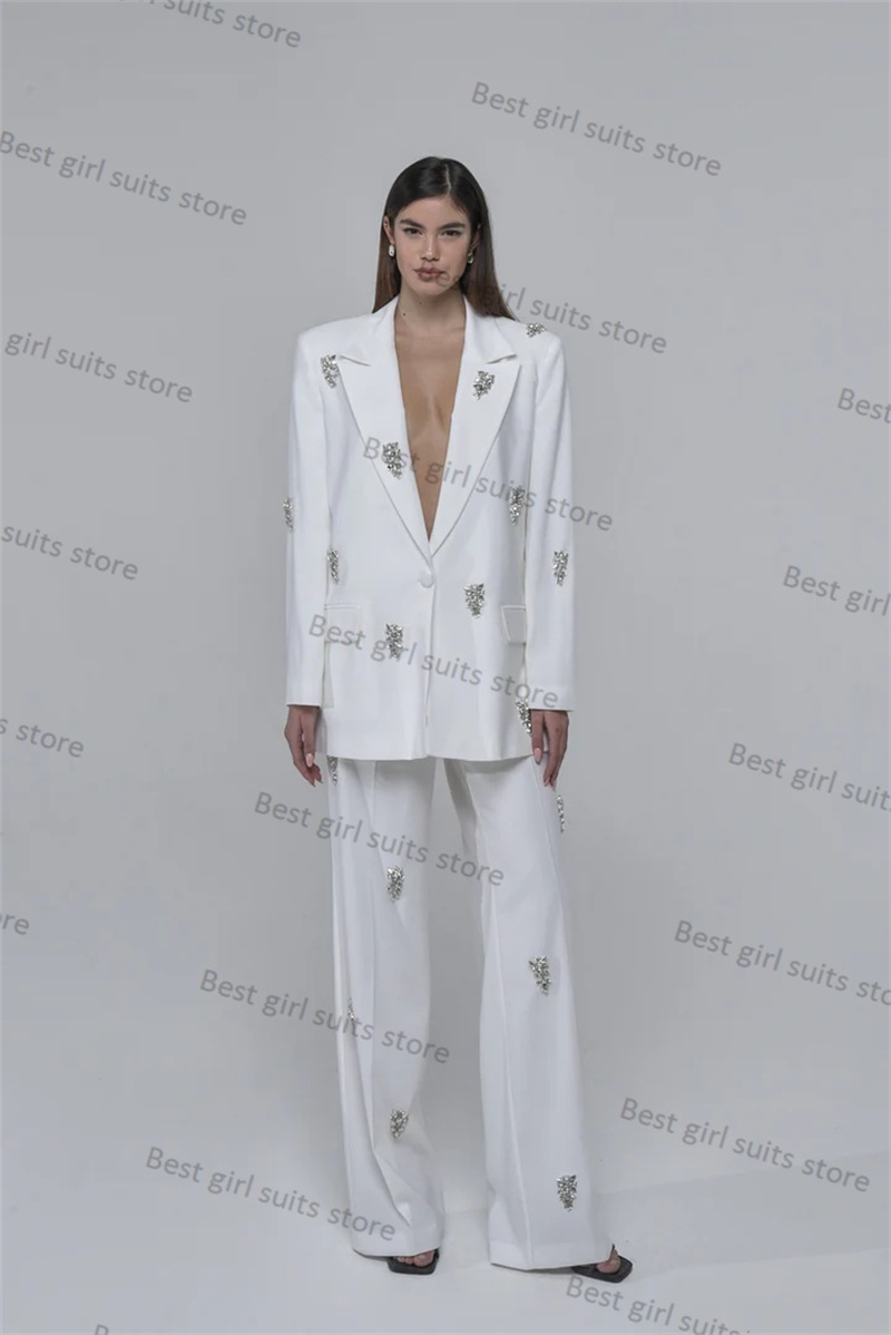 2 Delige Formele Vrouwen Pak B - Tailored Trouser Wide recensie en prijs
