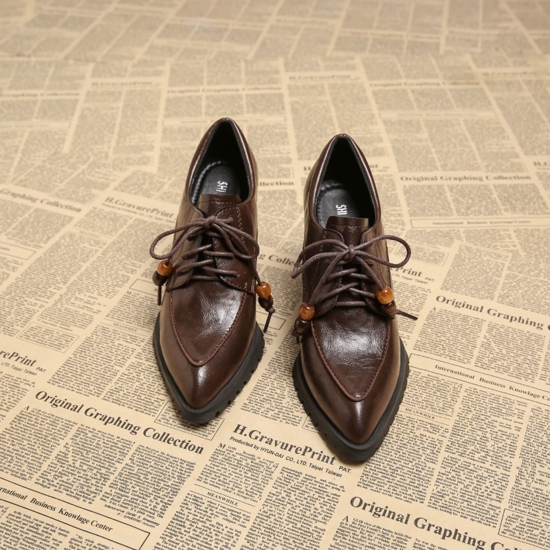 Retro Strappy Deep Mouth Enkel - Pump Heel Block recensie en prijs