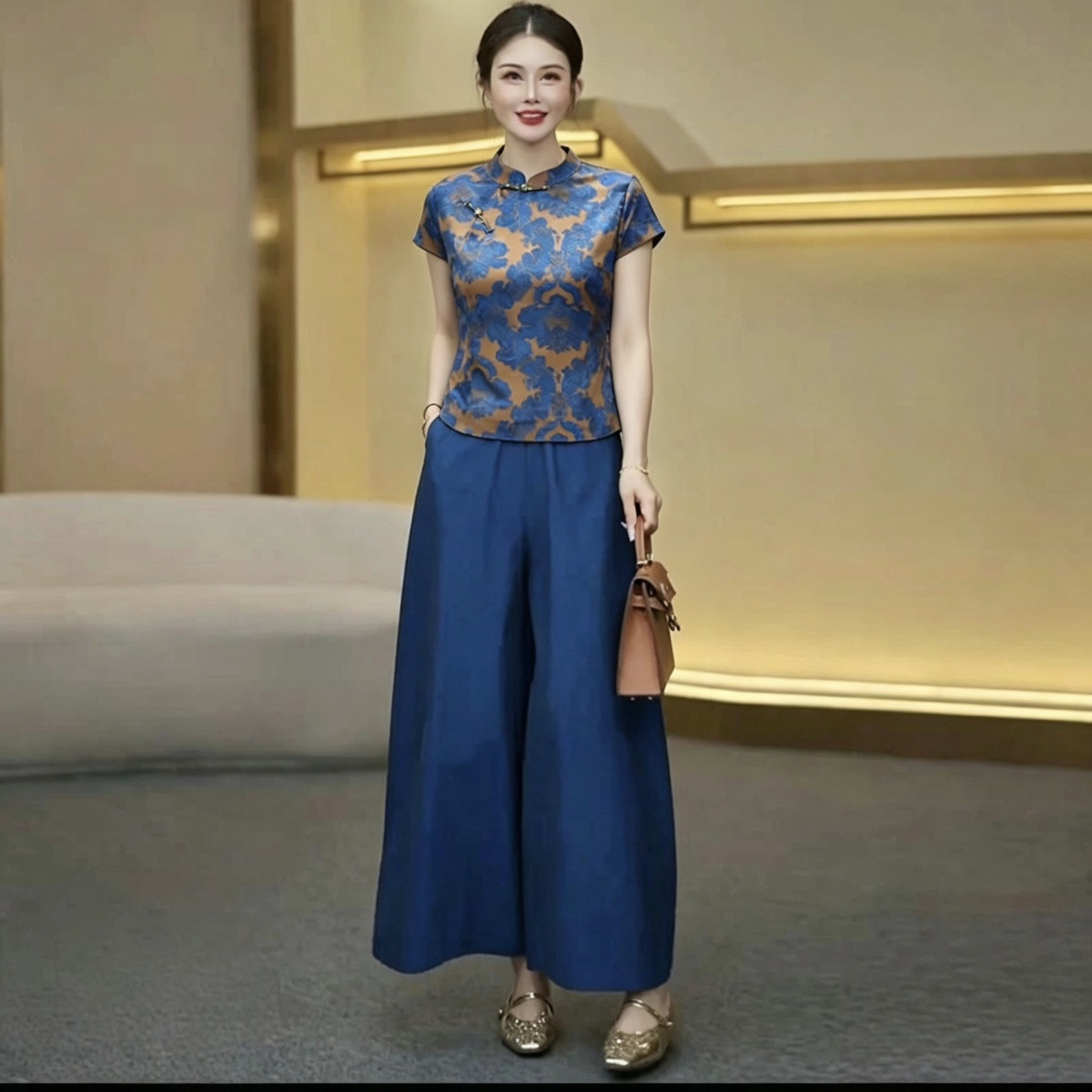 Zijden pak zomer moeder nieuw  - Silk Blouse recensie en prijs