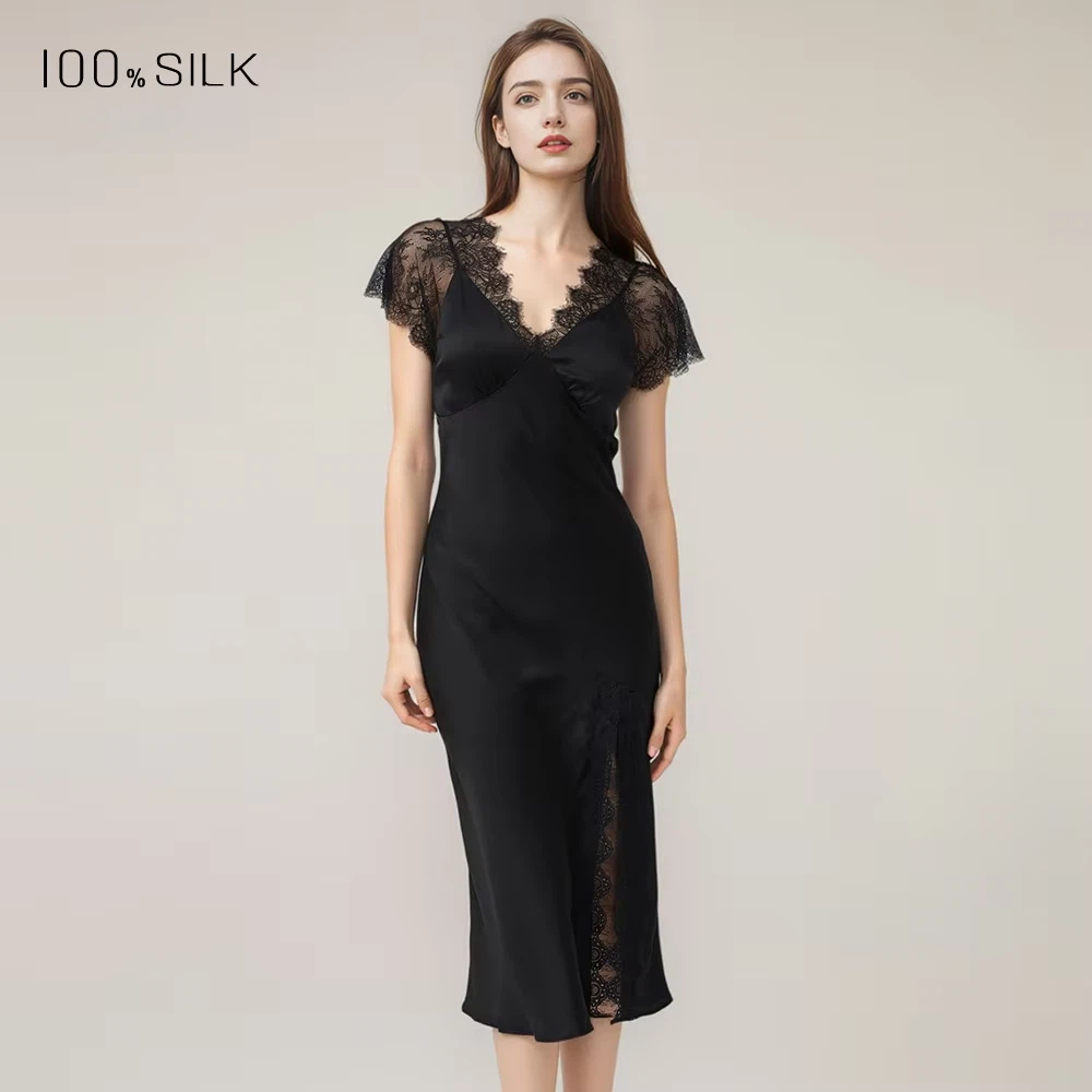 Dames sexy kanten zijden nacht - Lace Dress recensie en prijs