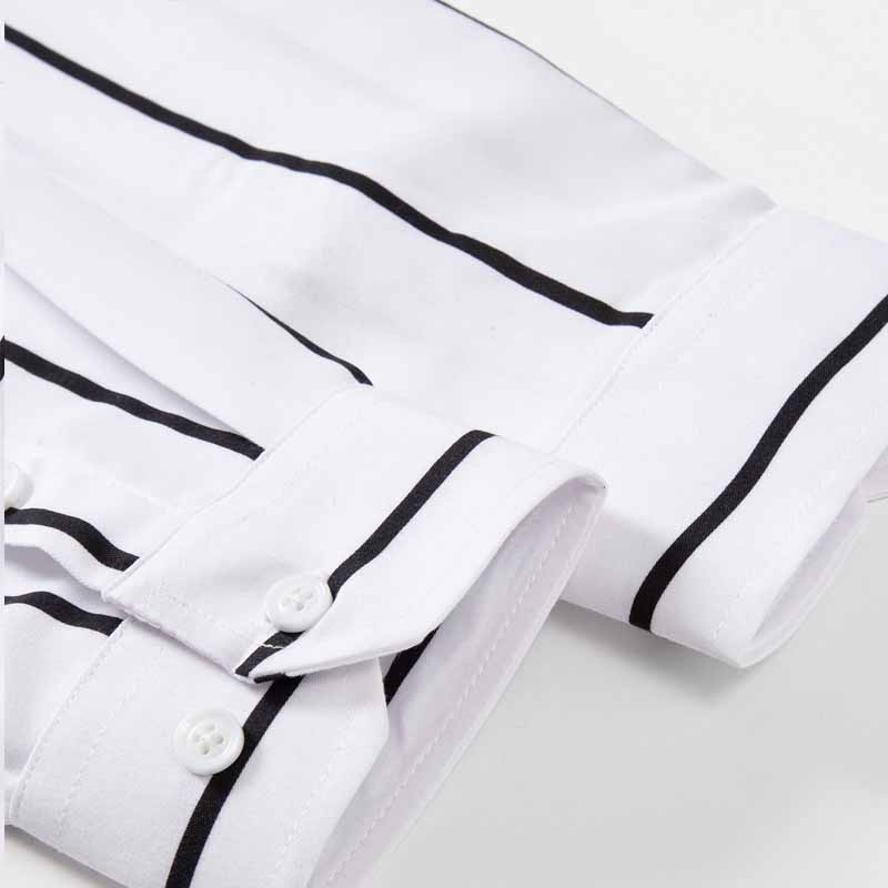 Heren gestreept overhemd met l - Formal Dress recensie en prijs