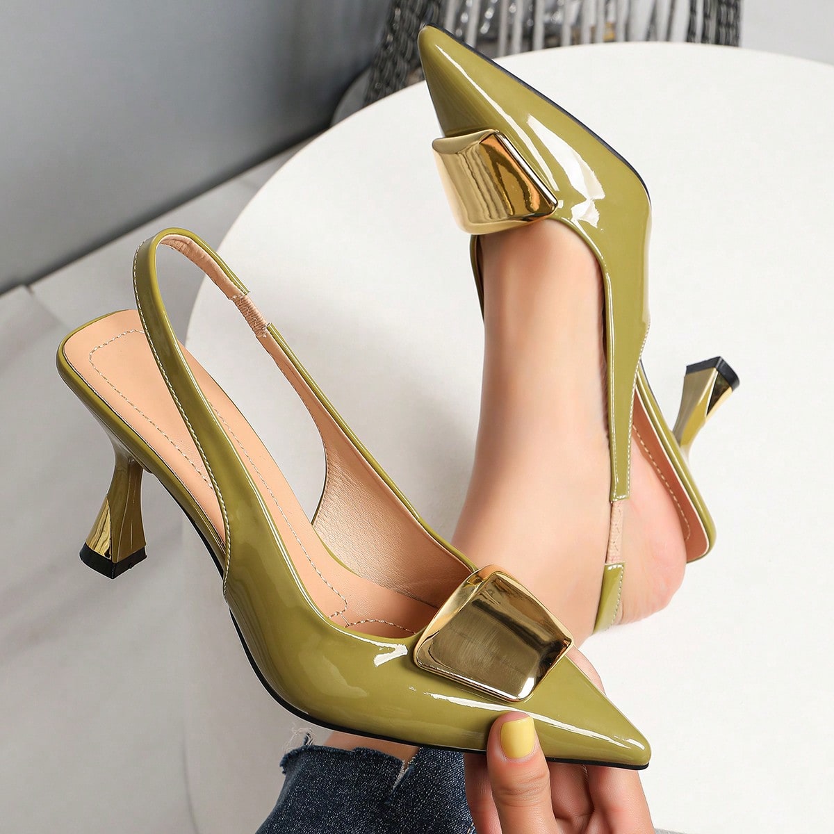 Elegante damesschoenen met ges - Formal Dress recensie en prijs