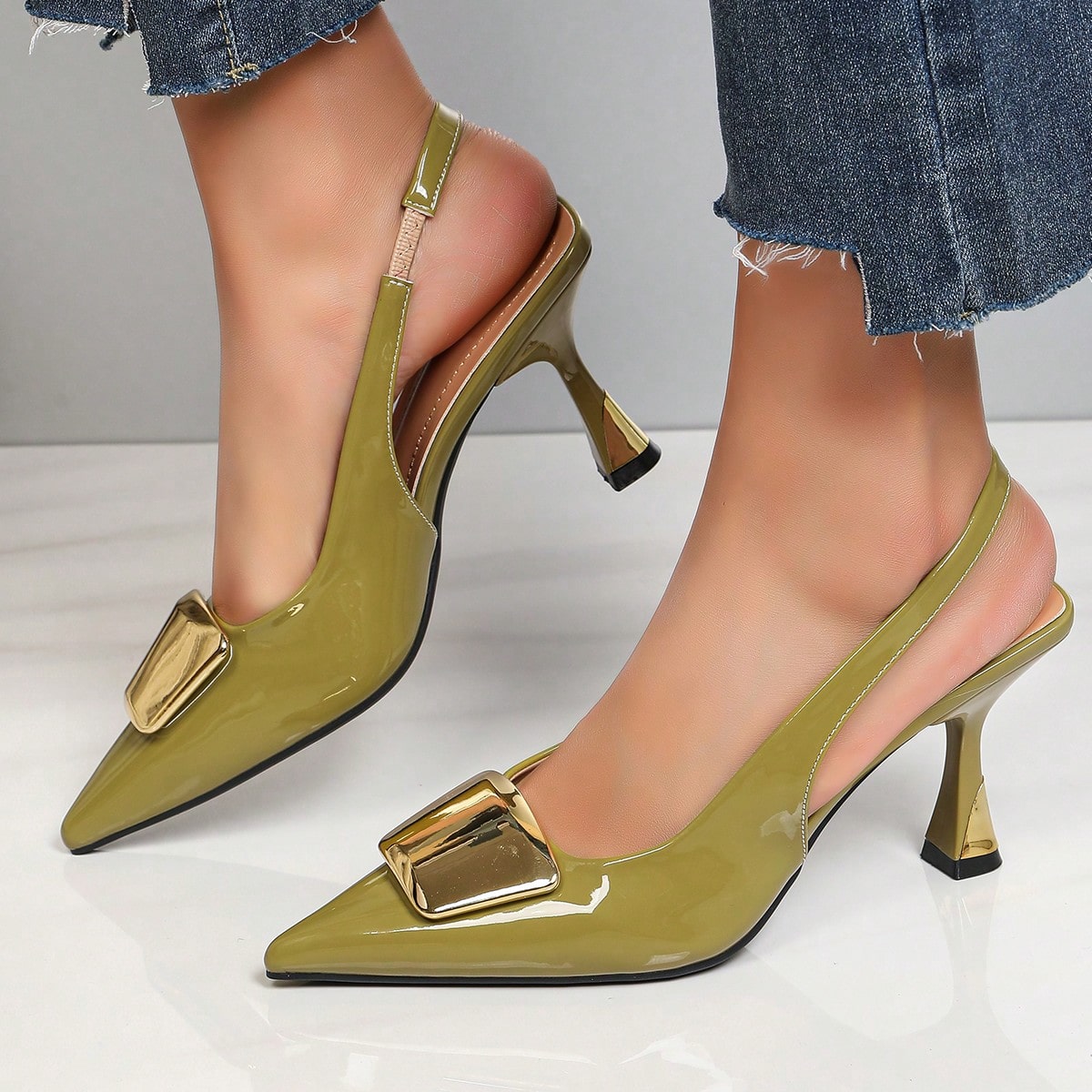 Elegante damesschoenen met ges - Formal Dress recensie en prijs