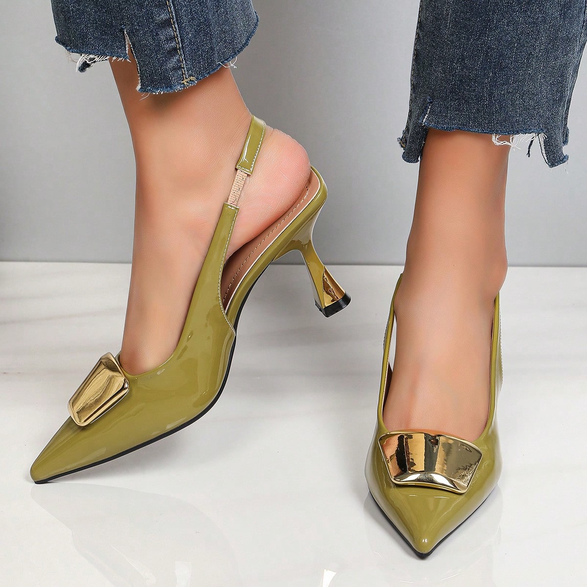 Elegante damesschoenen met ges - Formal Dress recensie en prijs