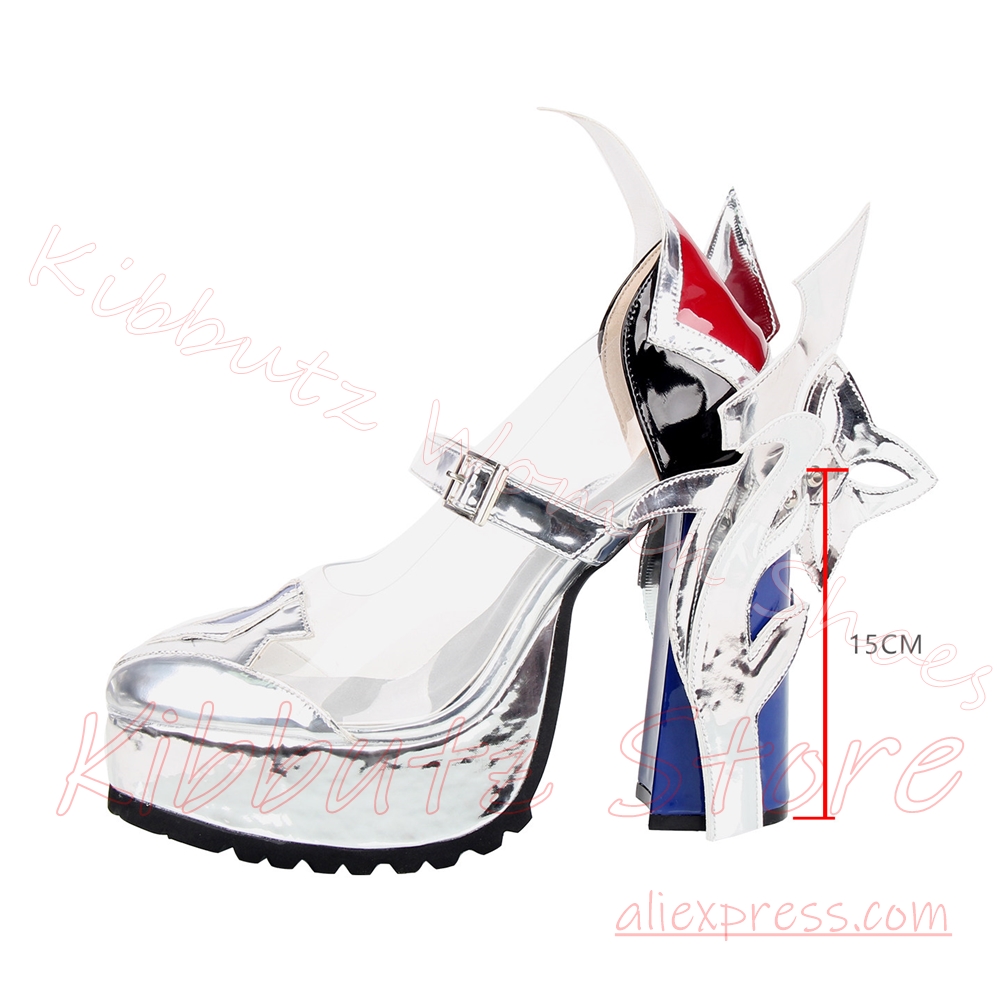 Mary Jane pumps met plateauzoo - Pump Heel Block recensie en prijs