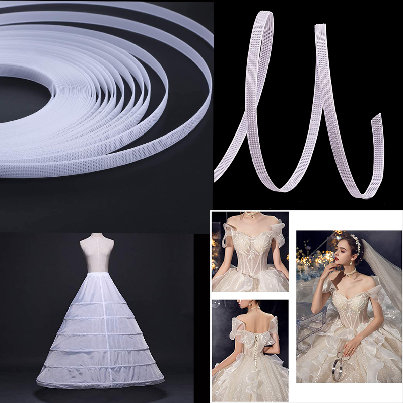 50 yards/rol polyester visgraa - Wedding Dress recensie en prijs