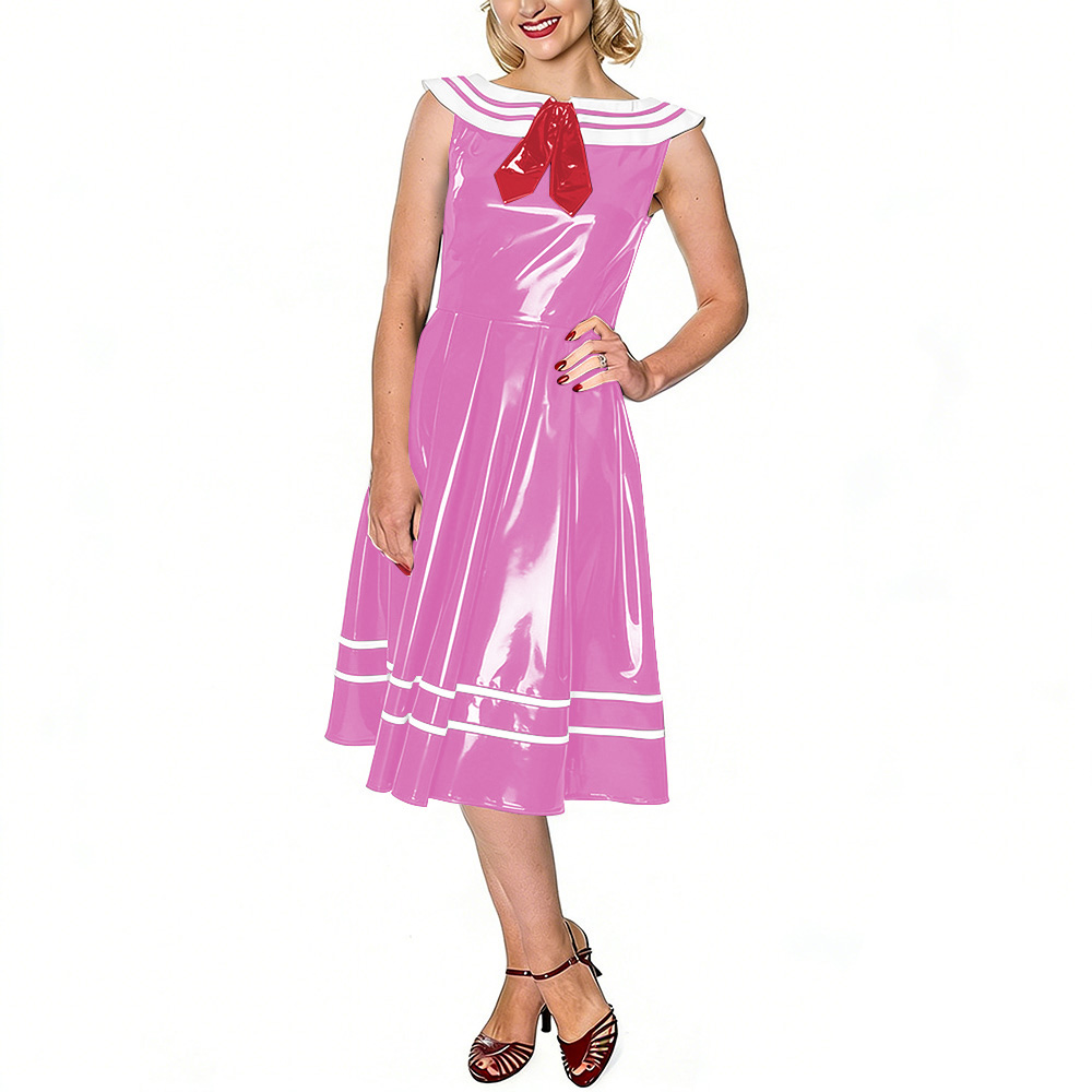 Vintage matrozenjurk voor dame - Midi Dress recensie en prijs