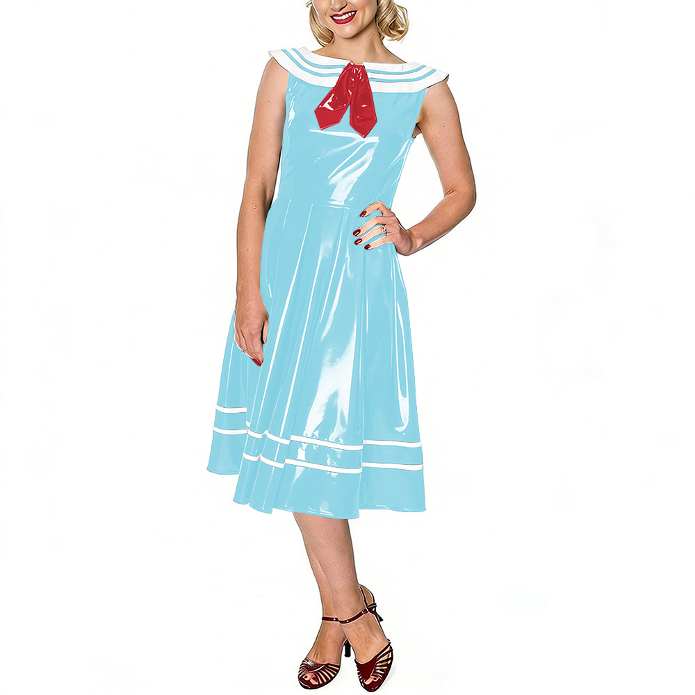 Vintage matrozenjurk voor dame - Midi Dress recensie en prijs