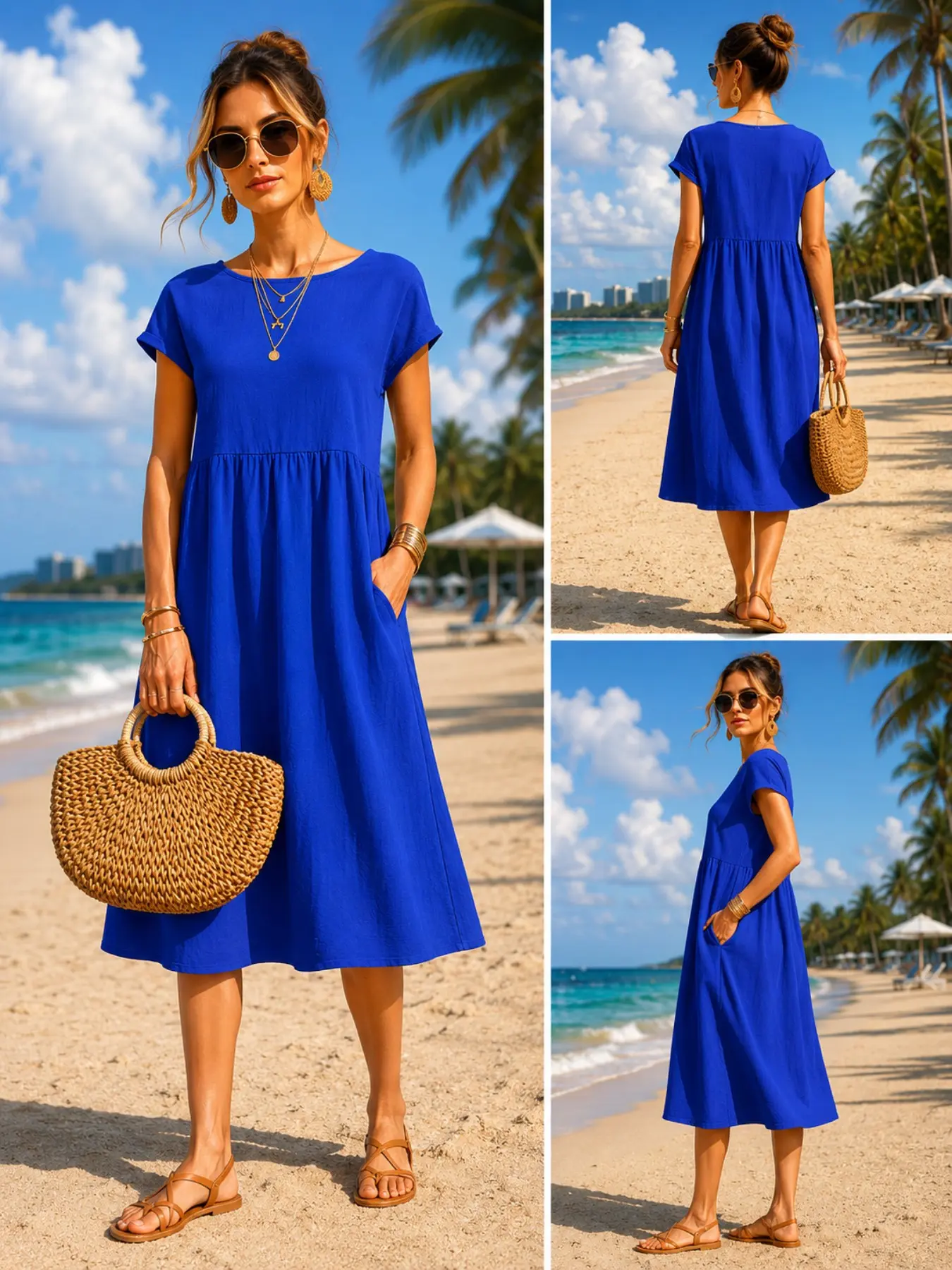 Damesmode: casual midi-jurk me - Midi Dress recensie en prijs