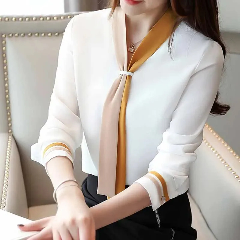 Herfst Kantoor Shirt Vintage L - Silk Blouse recensie en prijs