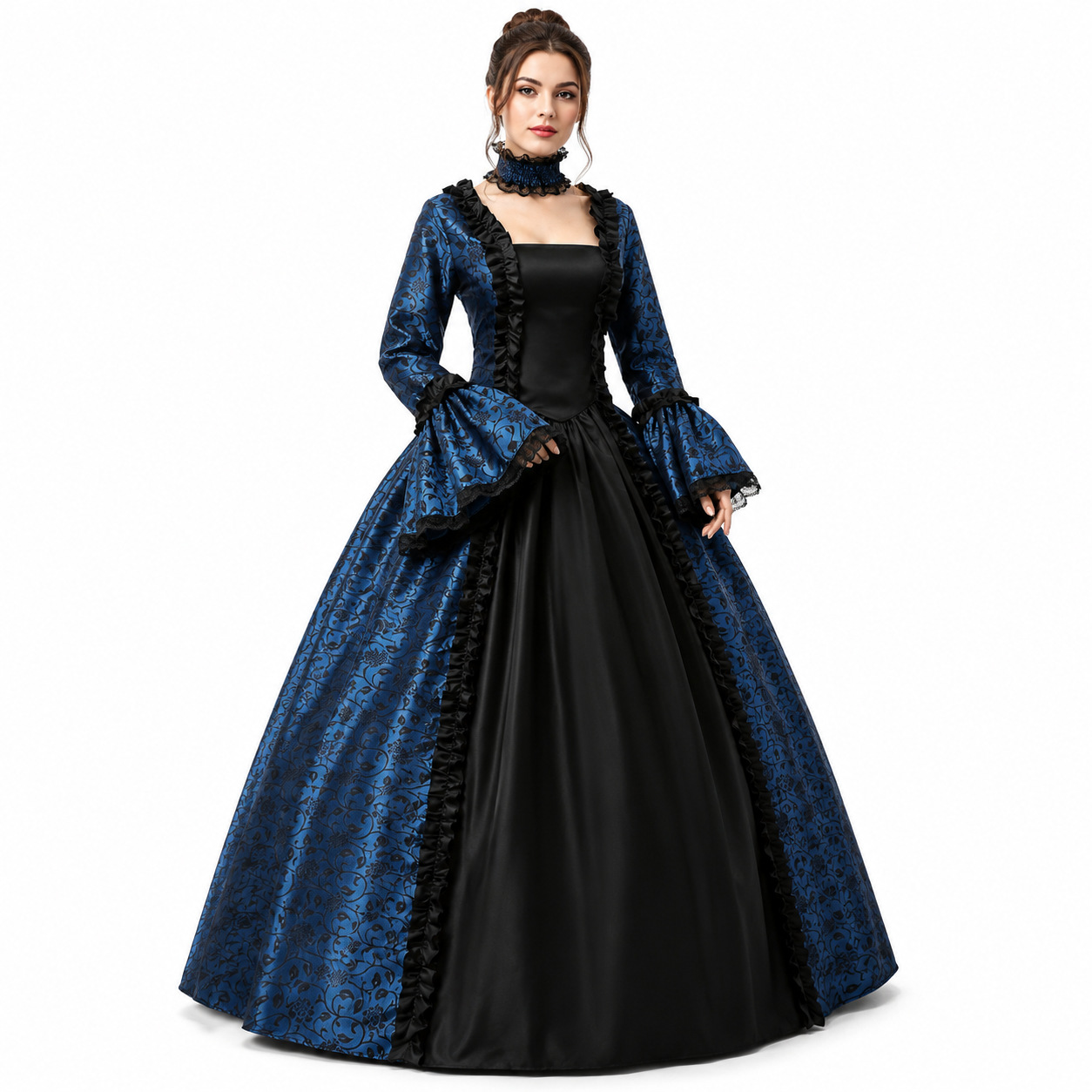 Vintage middeleeuwse gotische  - Lace Dress recensie en prijs