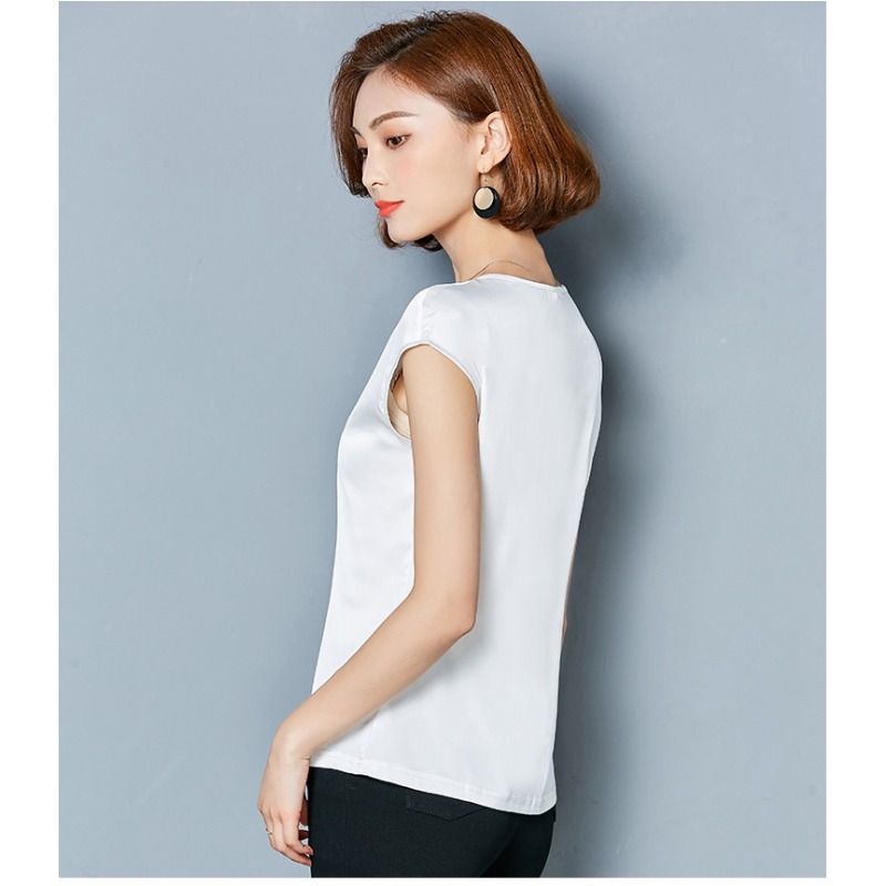 Sexy zijden vest dames mouwloz - Silk Blouse recensie en prijs