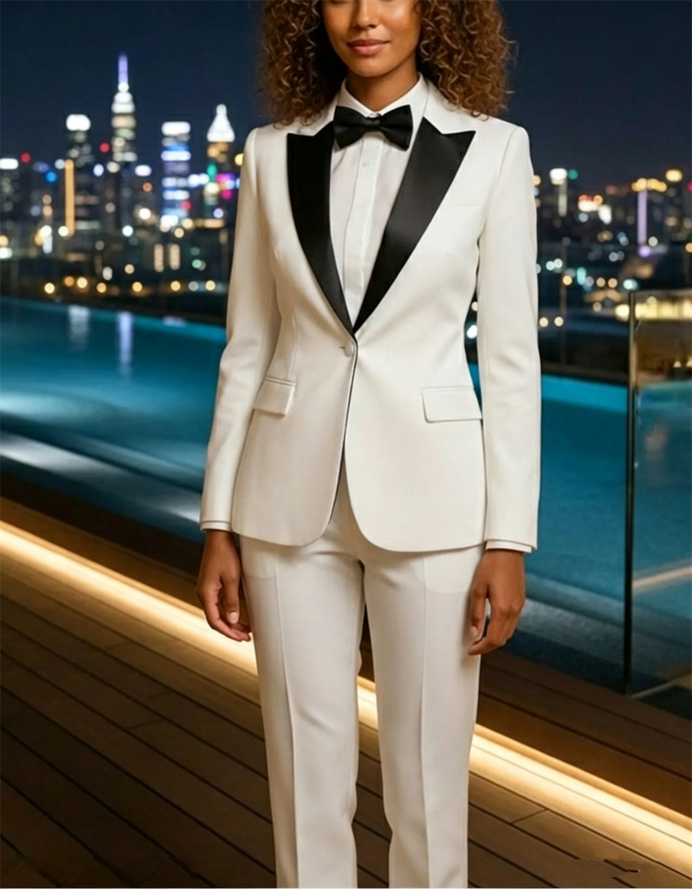 Dames 2-delig pak Wit pak Zwar - Womens Blazer recensie en prijs