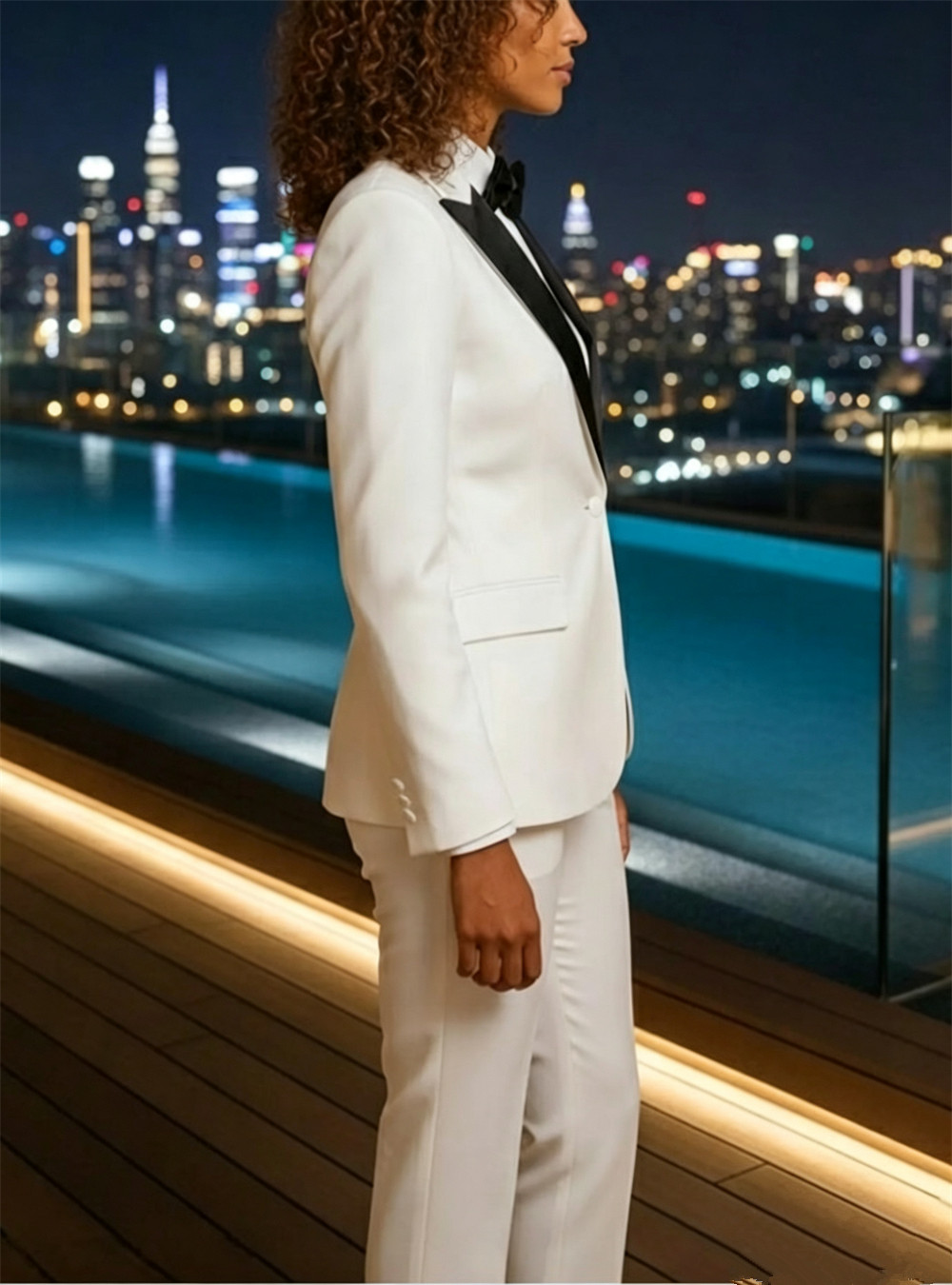 Dames 2-delig pak Wit pak Zwar - Womens Blazer recensie en prijs