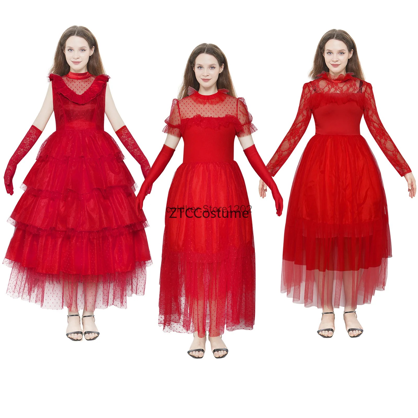 Lydia Deetz Cosplay Kostuum Go - Evening Gown recensie en prijs
