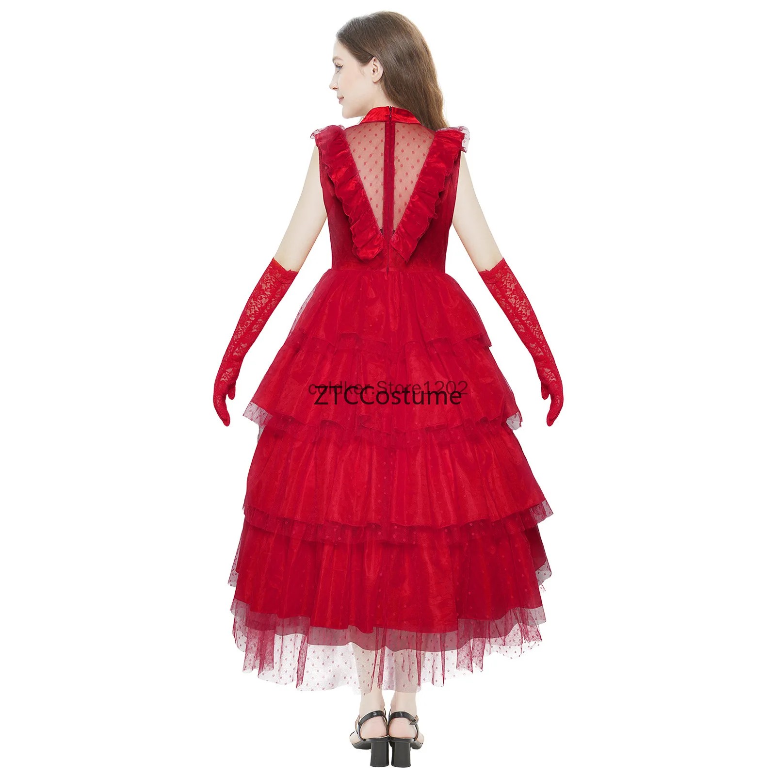 Lydia Deetz Cosplay Kostuum Go - Evening Gown recensie en prijs